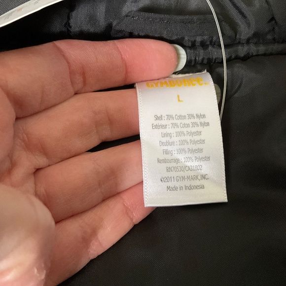 GYMBOREE boys black jacket - size LARGE (10/12) - Picture 6 of 6